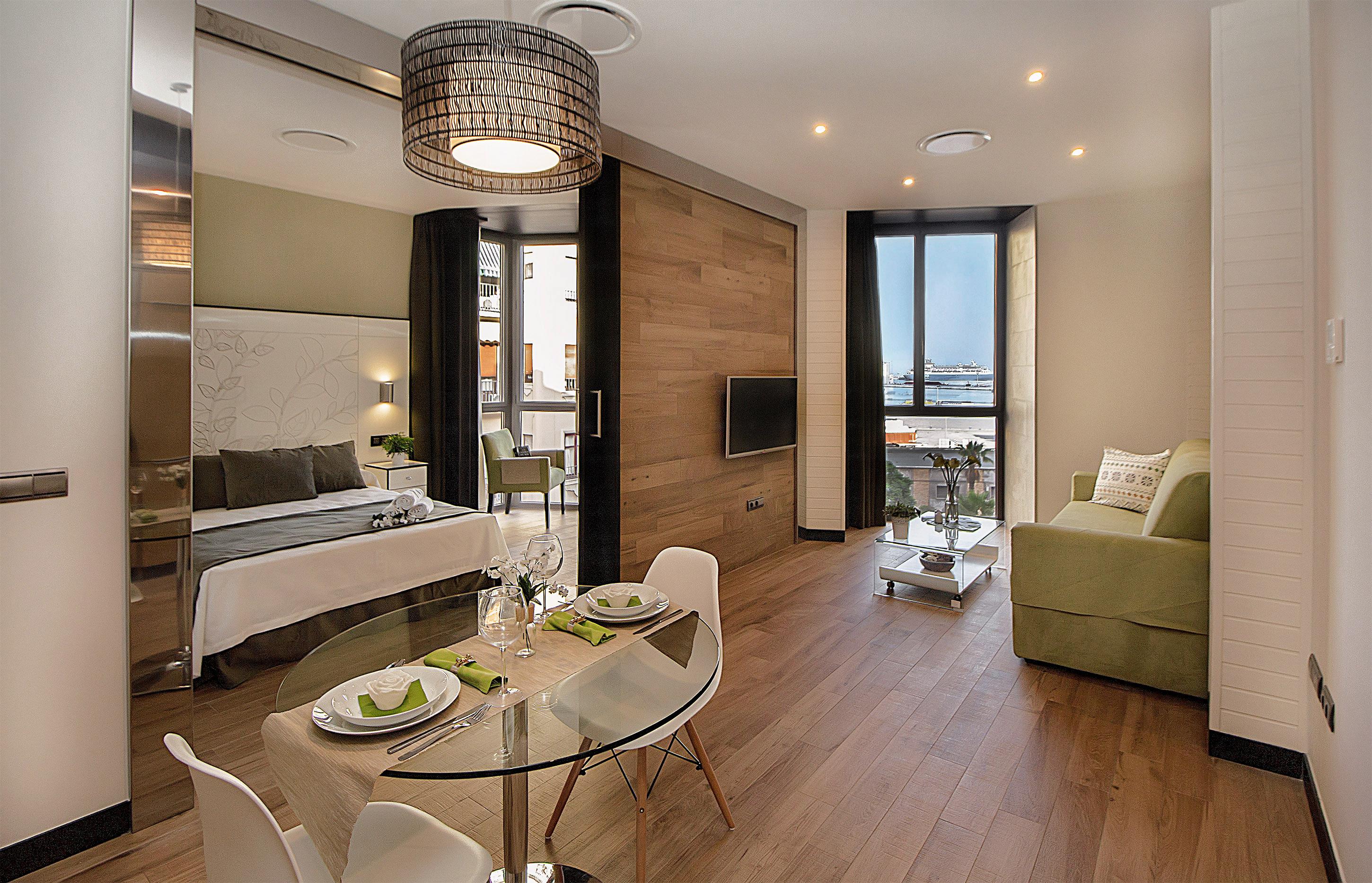 Apartamentos Suites Oficentro Deluxe Malaga Bagian luar foto